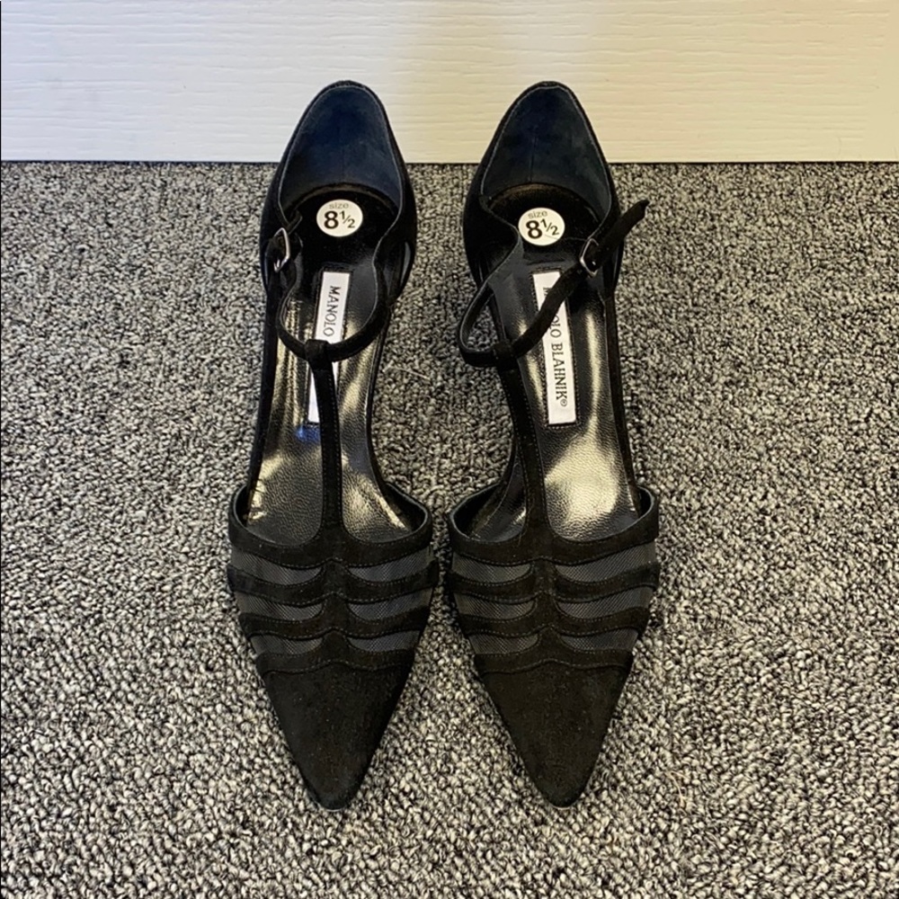 Manila Blahnik strappy heels